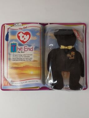 McDonald's Ty 'The End Bear' Beanie Baby